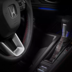 Honda Accord - Interior - Leather Upholstery Steering Wheel and Shift Knob with Red Stitches