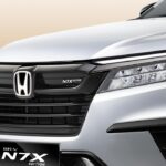 Honda BR-V N7X - Fitur - New Sleek Dark Chrome Front Grille with N7X Edition Emblem