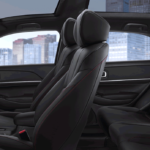 Honda HR-V - Interior - Stylish Black Interior and Leather-Trimmed Seat with Red Stitches